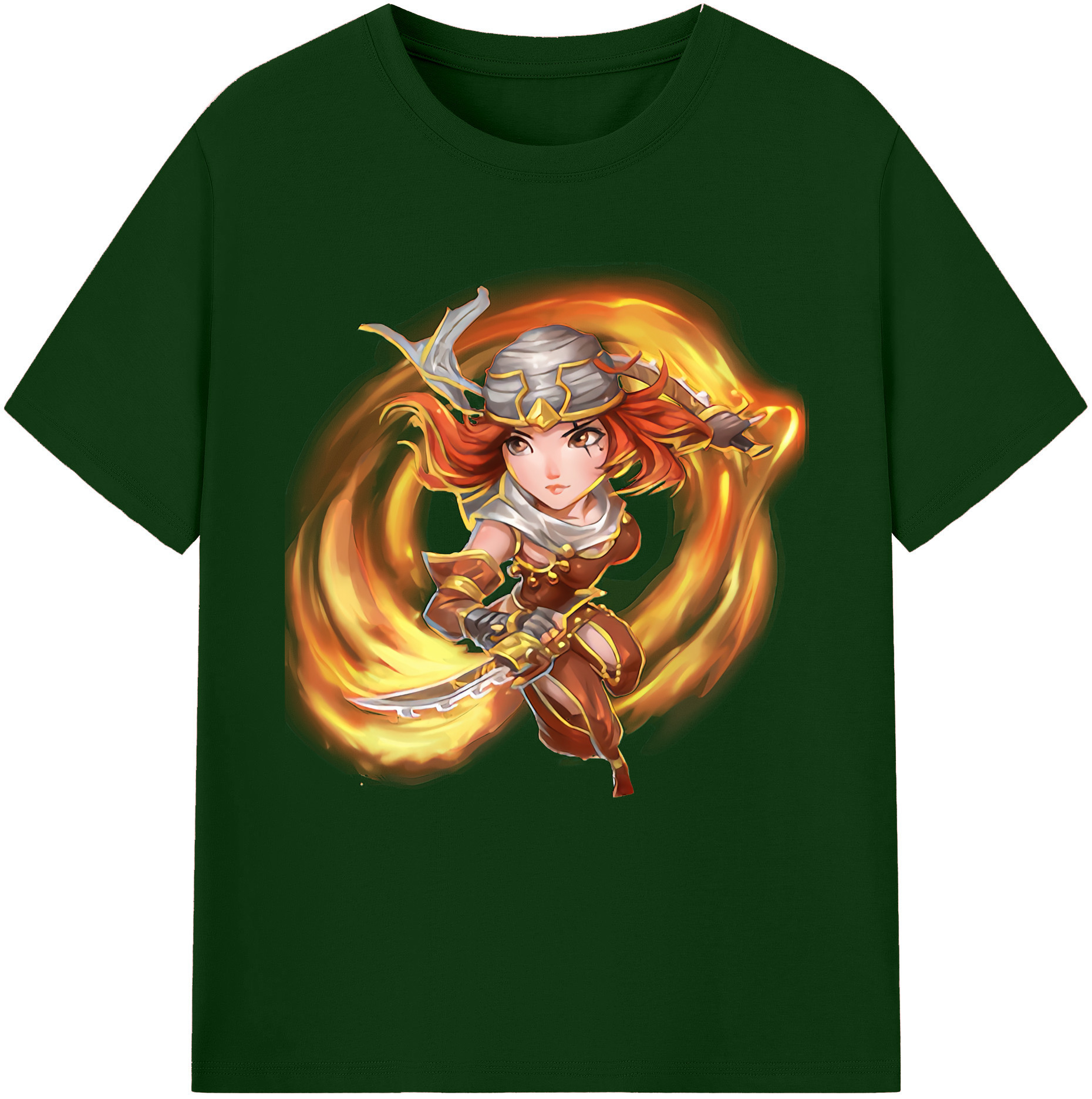リーグ・オブ・レジェンド League of Legends LOL 綿100％半袖Tシャツ（フロントプリント）